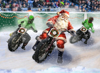 Image of Flat Track Santa Box Set